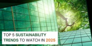 TOP 5 Sustainability Trends to watch in 2025